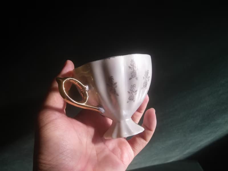 【老時光 OLD-TIME】早期歐美風格古典精美茶具組(一杯一盤為一組
