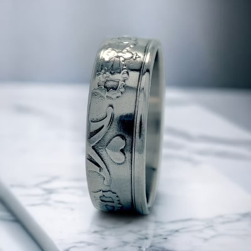 Denmark Coin Ring 2 Kroner 1990-2020, Krone Ring Denmark, Denmark Ring Woman