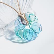 【Special】花咲くガラス(アネモネ【舞】)ネックレス 【受注制作】