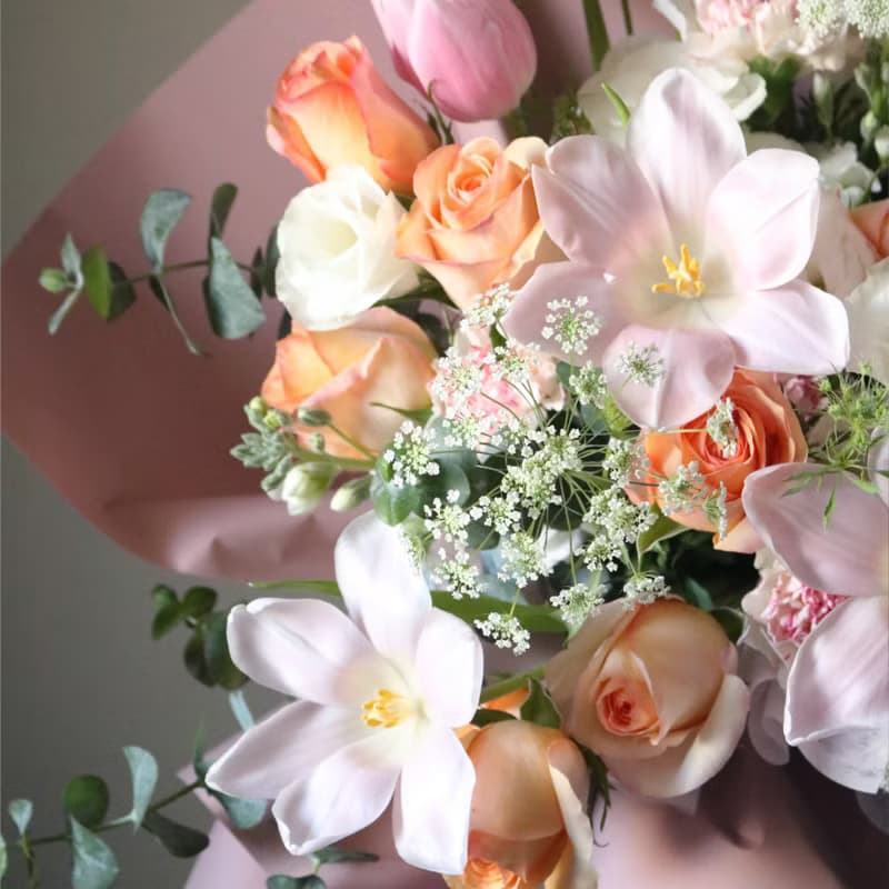 【鮮花花束。暖陽】情人節。開幕。生日。畢業季 I 可自取