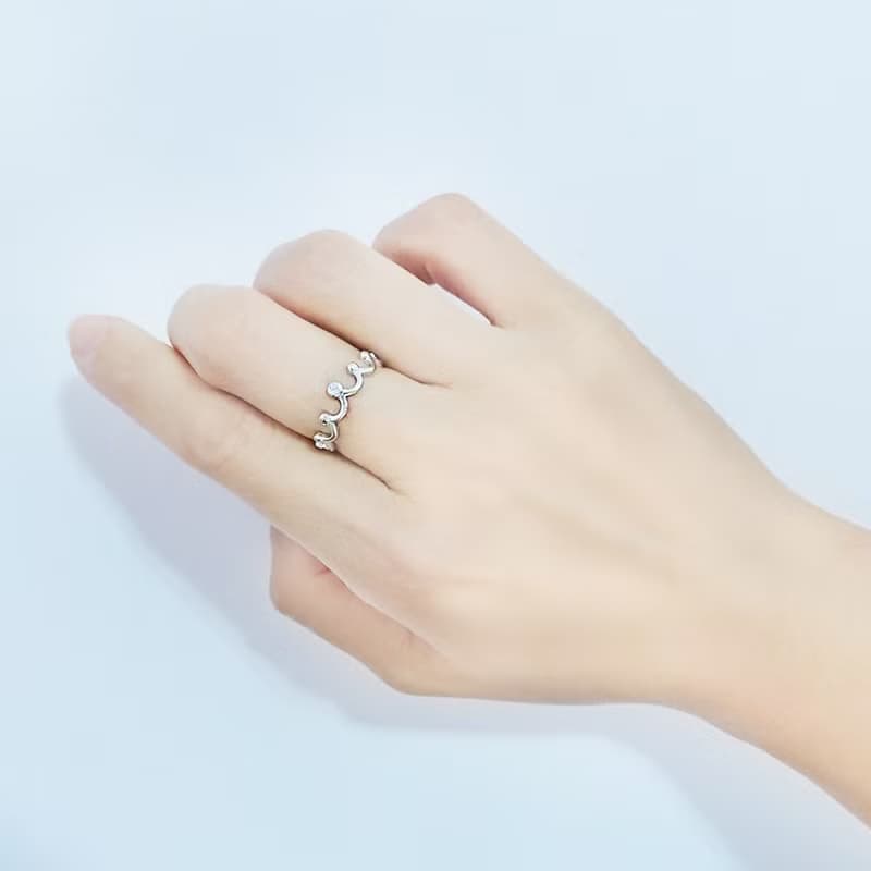 皇室925純銀造型戒指 (禮盒裝)  皇冠造型