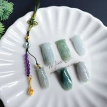 金榜題名 考試順利 蟬 一鳴驚人 智慧 天然緬甸玉翡翠 文昌筆