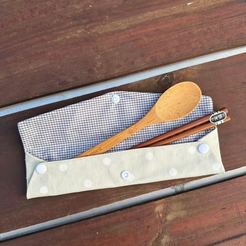 減塑生活 環保防水餐具袋