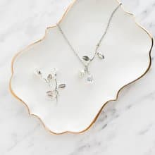 シルバー / その薔薇の名前には / ローズのチョーカーネックレス　SV164S