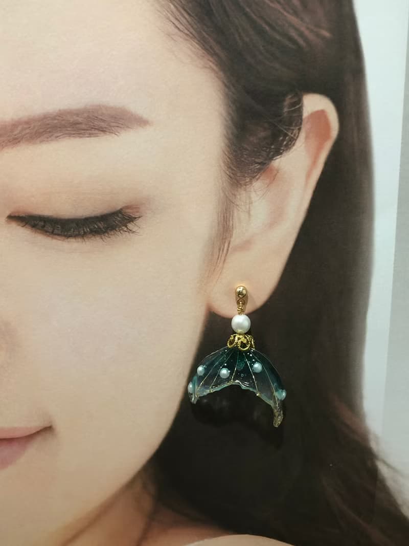 手作捻花_ 珍珠美人魚