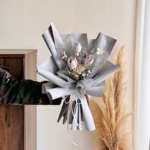 晨霧紫 索拉鬱金香花束