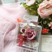 聖誕禮盒-永生花潔凈光透香水花瓶