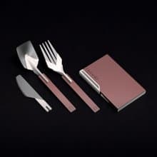 Uphold 隨行餐具 袖珍版 (Rosegold 玫瑰金)