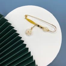 瑪瑙珍珠胸針 珍珠胸針 瑪瑙胸針 日本風格胸針 情人節禮物