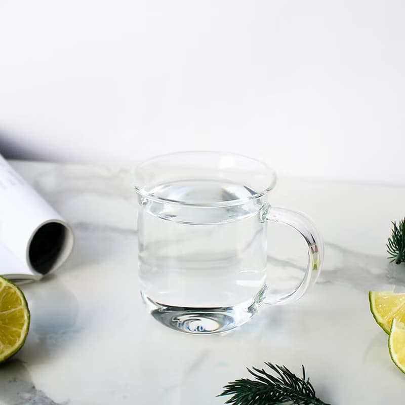 單層把手水杯-清透