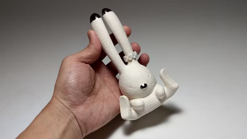 卯兔年限定陶瓷藝品茶寵擺飾 晶喜surprise兔 卓銘順2023卯兔系列