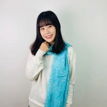 【換季商品】藍天│100% Cashmere輕薄款圍巾 商品售出概不退貨