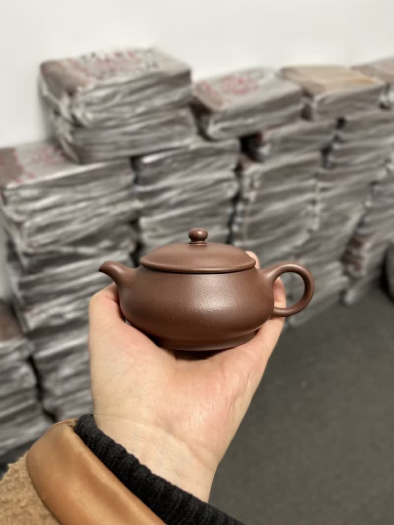明炉 现货实拍 原矿极品老紫泥 古朴润泽 经典款慕 清明炉 型神宜
