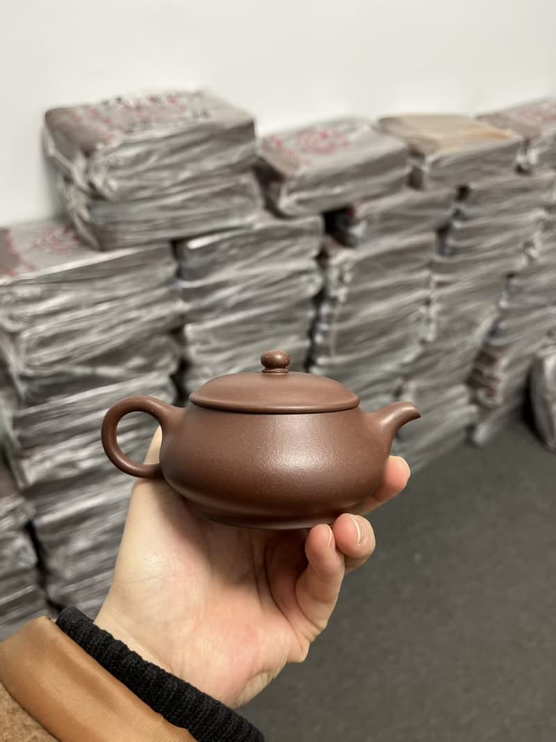 明炉 现货实拍 原矿极品老紫泥 古朴润泽 经典款慕 清明炉 型神宜
