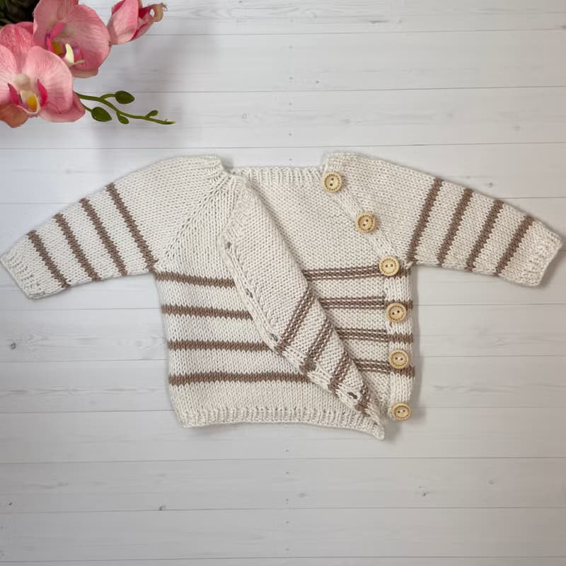 Baby boy coming home outfit, Hand knitted baby outfit