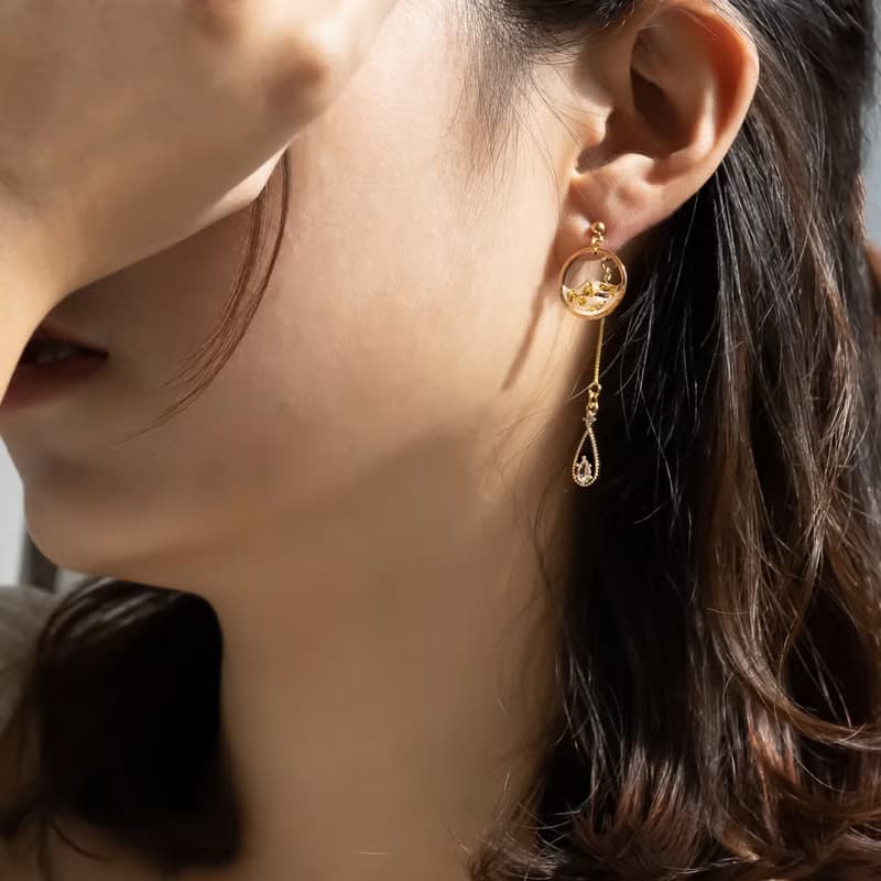 維納斯系列 | 女神維納斯 925銀針 可改耳夾