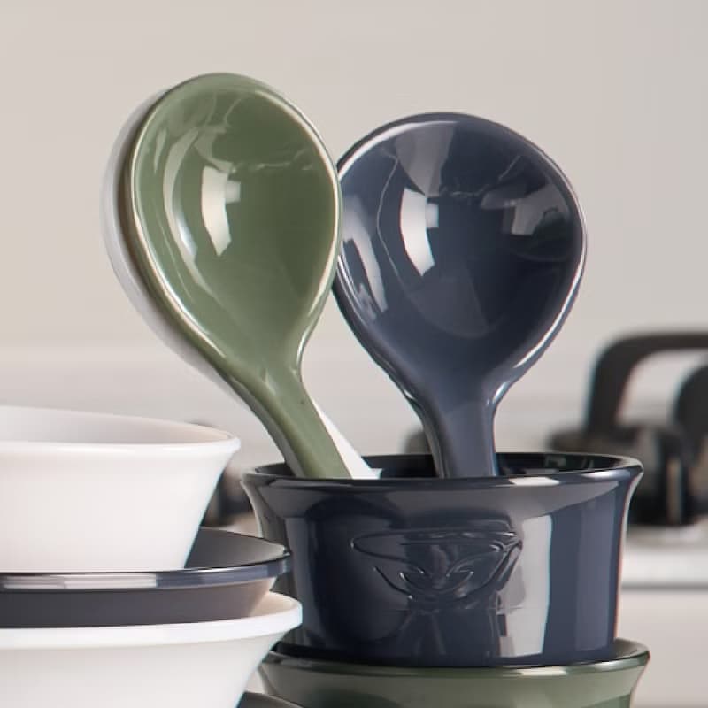 【哩皿生活】潔晶拉麵湯匙2入組 環保餐具 湯匙 野餐 露營 湯杓