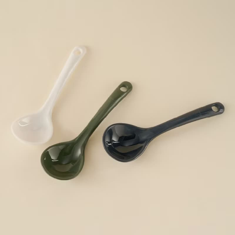 【哩皿生活】潔晶拉麵湯匙2入組 環保餐具 湯匙 野餐 露營 湯杓
