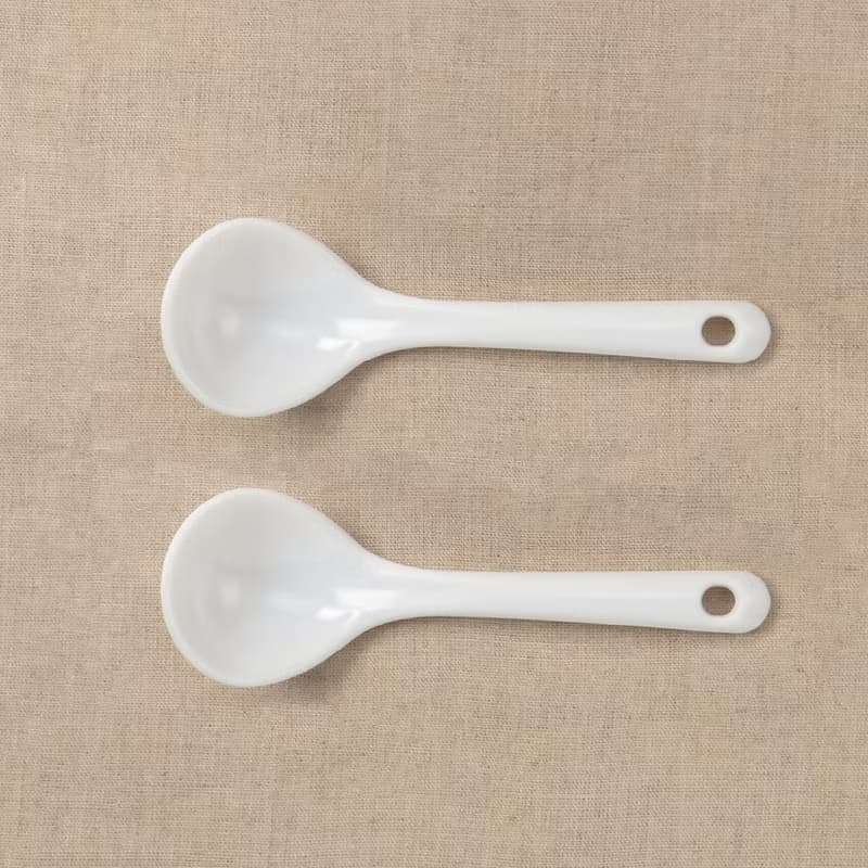 【哩皿生活】潔晶拉麵湯匙2入組 環保餐具 湯匙 野餐 露營 湯杓