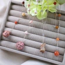 Six Cats 天然水晶 一字型兩用鍊 項鍊 手鍊 禮物