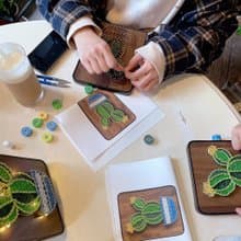 體驗季【DIY材料包】清新綠植釘子畫/手作禮品/生日禮物