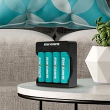 Brook Livin POWGANITE 耐能鋰離子充電電池組-充電器+3號電池4入