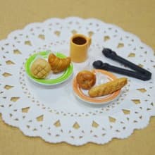 麵包耳環組(耳針&夾式)