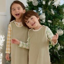 森系純淨舒棉-【長版】森絨背心童裝-K609S