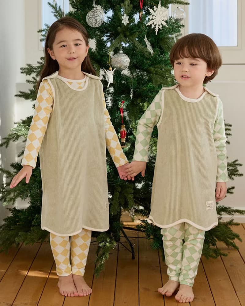 森系純淨舒棉-【長版】森絨背心童裝-K609S