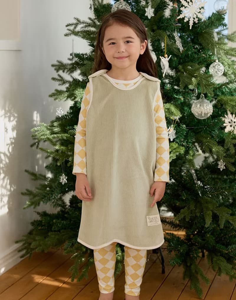 森系純淨舒棉-【長版】森絨背心童裝-K609S