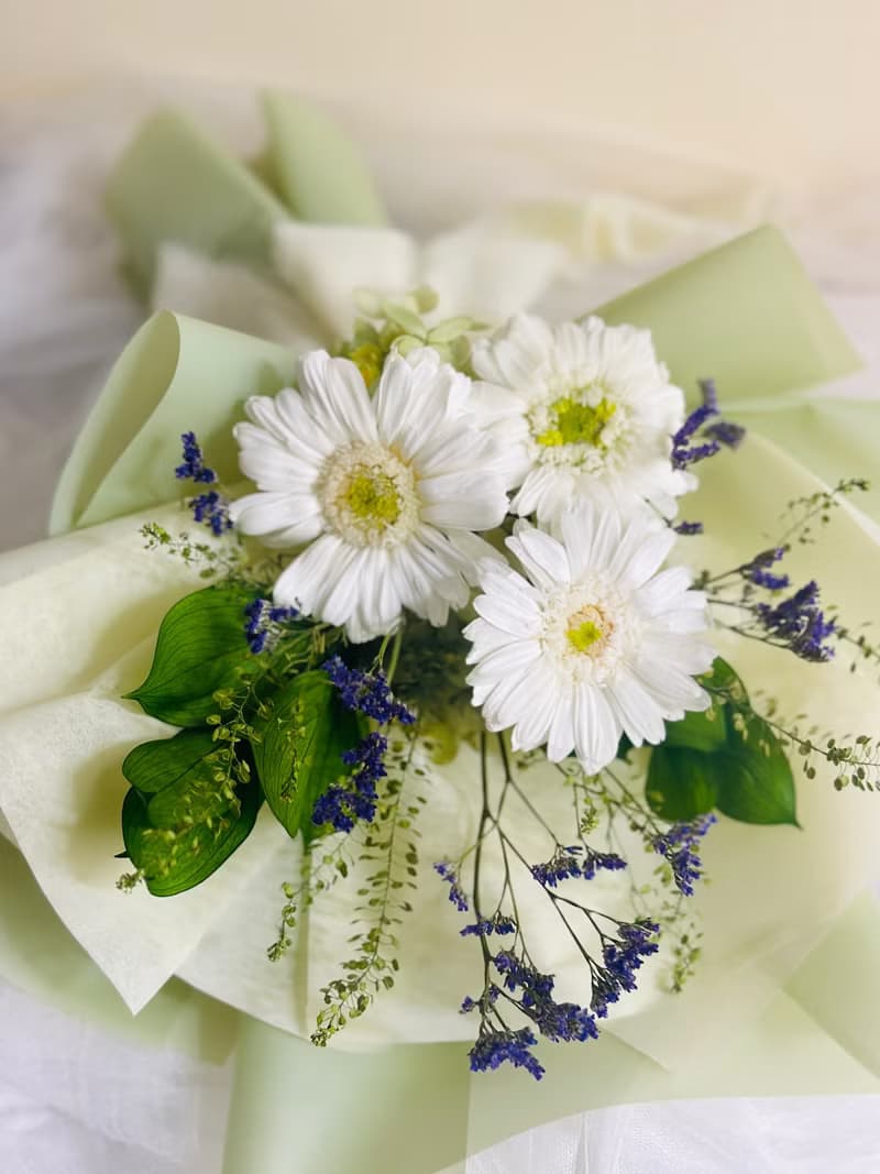 永生花非洲菊小花束