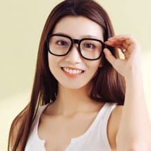 黑曜祕寶蒐藏│質感海曜黑威靈頓框插芯設計板材UV400濾藍光眼鏡