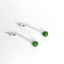 JadeStyle【玉鑽流華】925銀耳飾