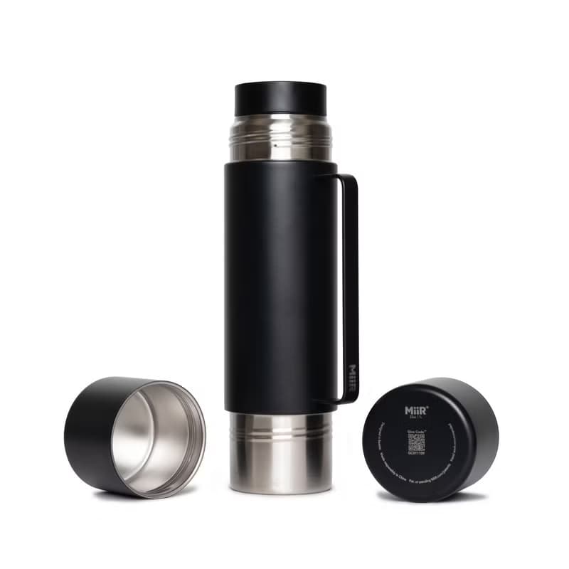 【新品】MiiR TOMO 雙層真空 保溫/保冰 分享壺  33oz/1L 經典黑