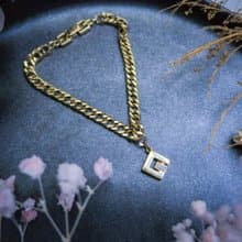 Givenchy 紀梵希G字母手鍊－歐美古董首飾 Vintage Jewelry