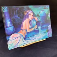 【限量明信片】東方十二星座－水瓶座聖誕禮物 交換禮物