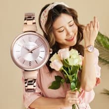 RELAX TIME 經典奢華系列 女錶 玫殼玫 (RT-115-3)