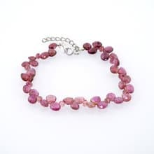 寶麗金珠寶-天然紅碧璽手鍊