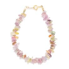 サファイア 非加熱 ブレスレット 14kgf