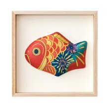 【喬遷禮物】夏日金魚緣起招福和紙掛飾 /小國和紙