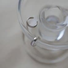 簡約半圓耳骨夾-SV925 擁抱耳圈 軟骨 耳扣