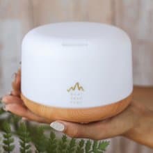 【香氛擴香】超音波香氛水氧機-木紋款 居家擺飾 香氛儀式感