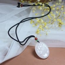 【喜上眉梢】吊墜 喜上枝頭掛件/三彩玉 新婚情侶禮物項鏈