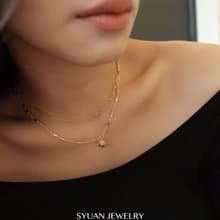 Hakuna Matata 哈庫那馬他他 鋯石項鍊生日 禮物情人節