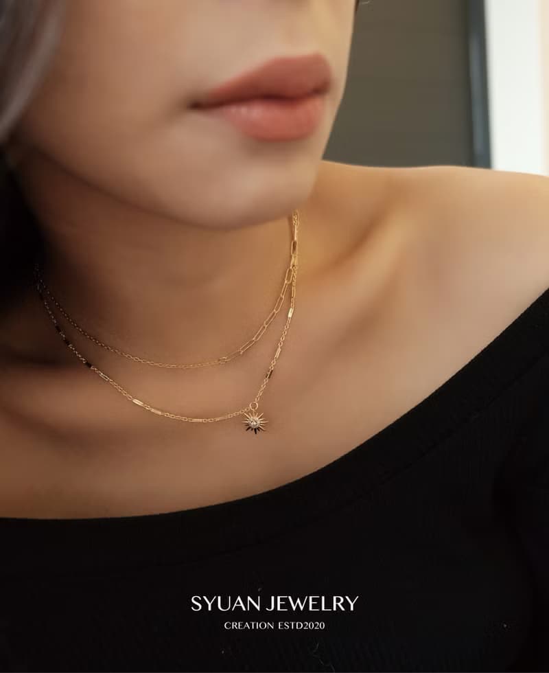 Hakuna Matata 哈庫那馬他他 鋯石項鍊生日 禮物情人節