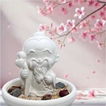 七夕 月下老人 淨念吉祥小佛之中盤套組 月老 紅娘 姻緣 香氛擺件
