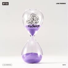 BT21 花漾10分鐘沙漏計時器 – MANG款 (紫色)