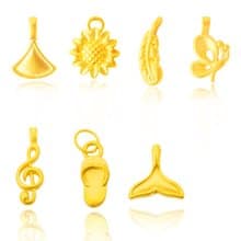 【童樂繪金飾】7選1 parents-kids line小晴天親子紅繩(彌月金飾)