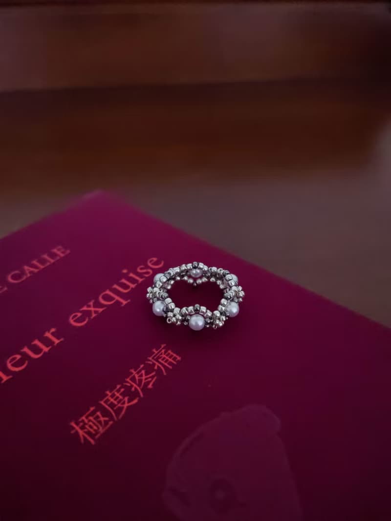 Samantha 戒指 - 手工編織珠寶