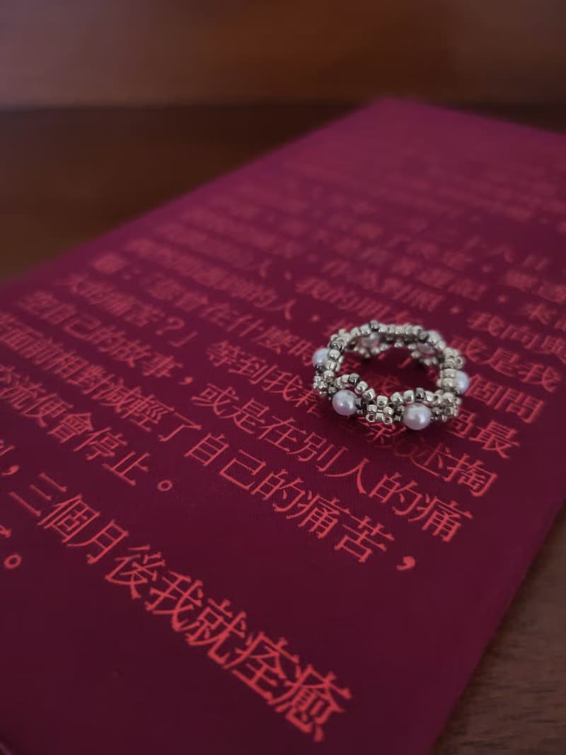 Samantha 戒指 - 手工編織珠寶